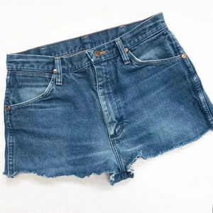 Wrangler Cut Off Jeans Shorts